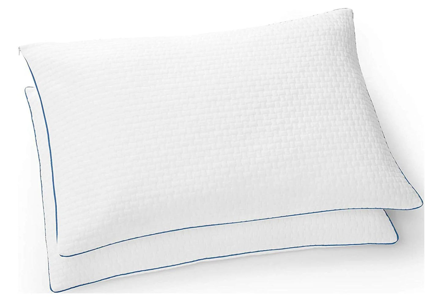 Premium Shredded Gel Memory Foam Pillows, Standard Size, Set of 2, 5-Year Warranty