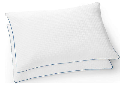 Premium Shredded Gel Memory Foam Pillows, Standard Size, Set of 2, 5-Year Warranty